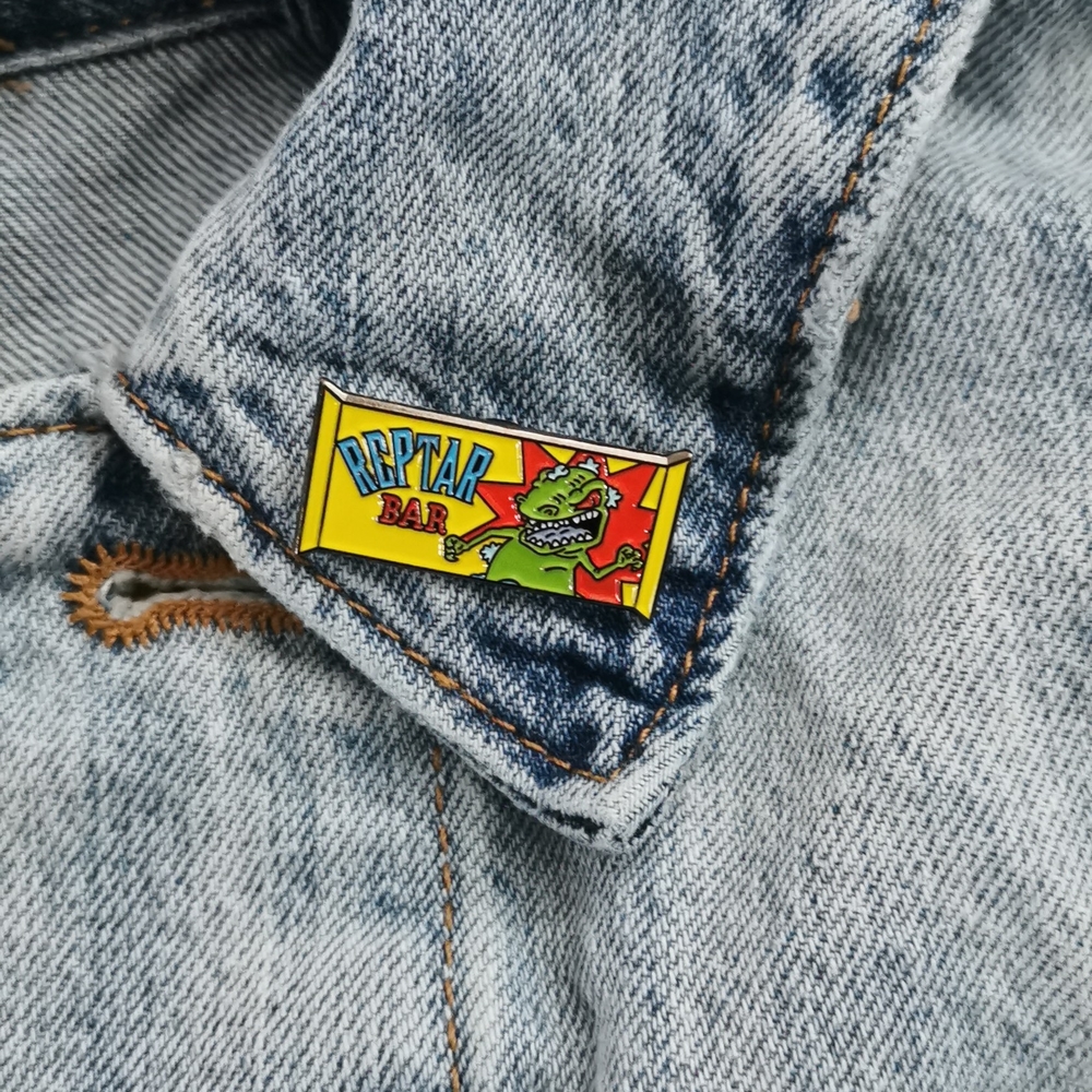 2/$20 New Rugrats Reptar Bar Enamel Pin